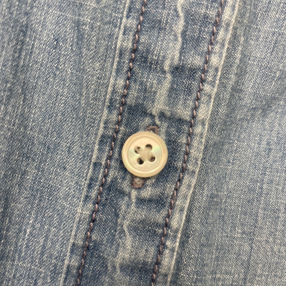 J. Crew Light Blue Denim Shirt - Picture 4 of 8